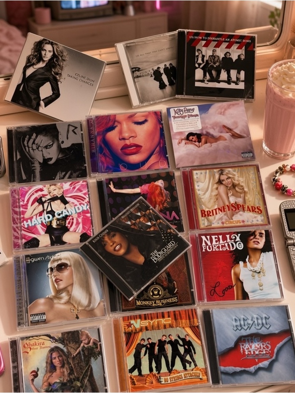 Lot of 17 CDs with Sealed Katy Perry Teenage Dream Madonna Rihanna